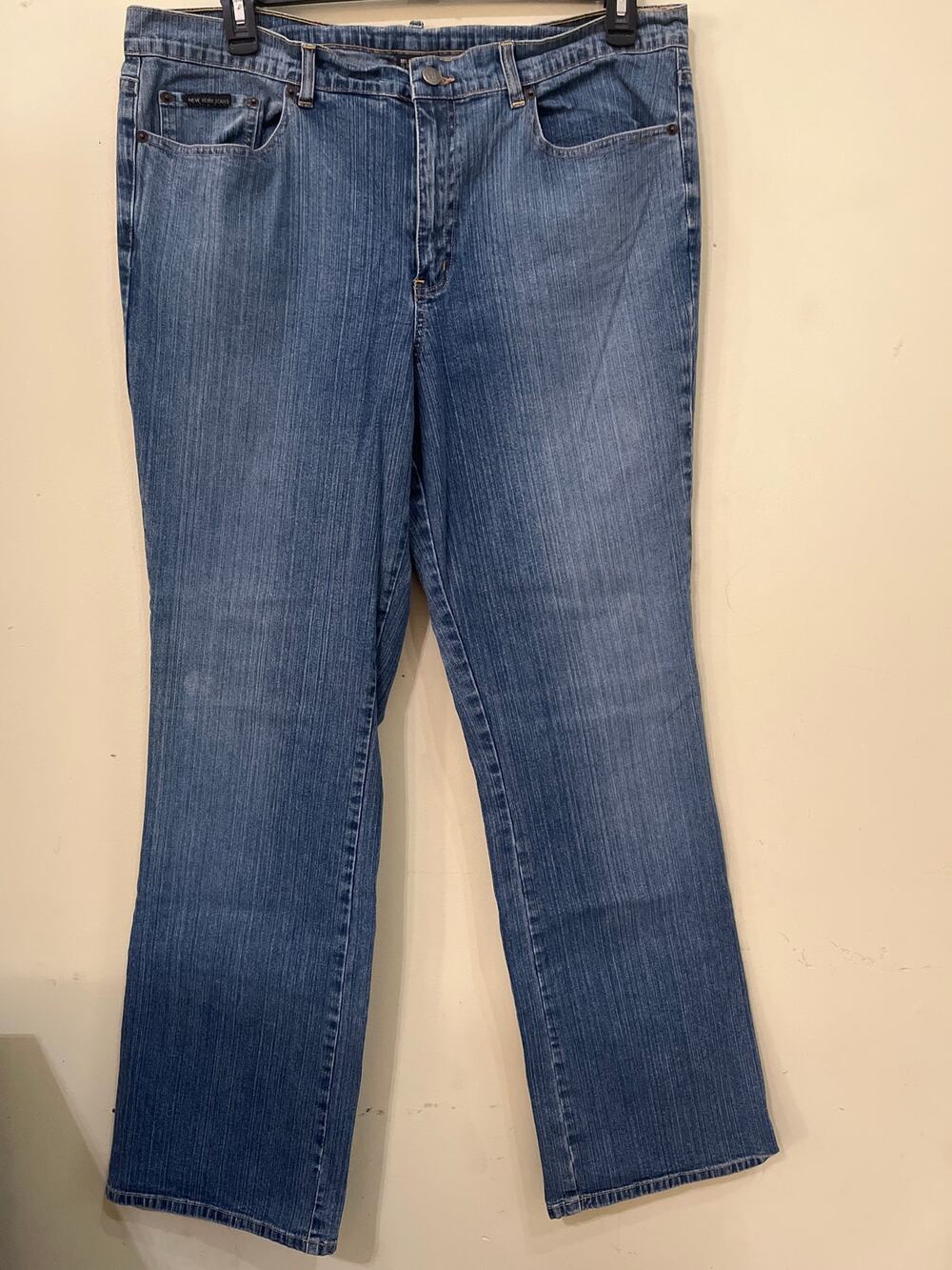 New York & Co Bootcut Denim Jeans Women’s 18 Tall Blue Rinsed Vintage